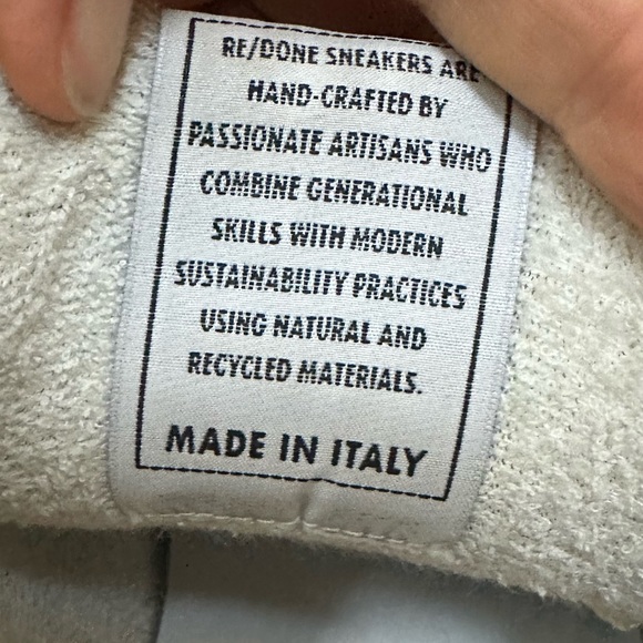 RE/DONE 90’s Skate leather sneaker, size 40 (9) made in Italy. - Picture 4 of 7